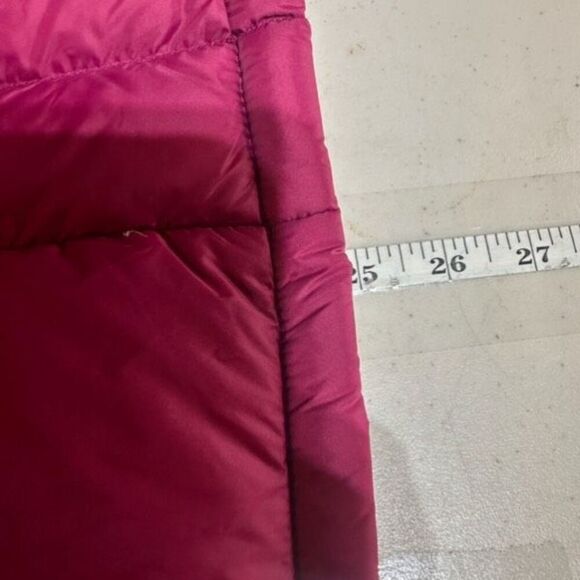 NWT Market & Spruce Womens Down Quilted Full Zip Packable Vest Burgundy Medium - Picture 12 of 12